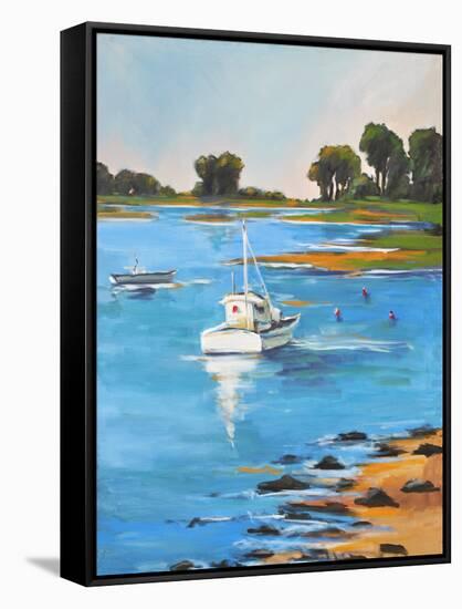 LOW TIDE-ALLAYN STEVENS-Framed Stretched Canvas