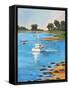 LOW TIDE-ALLAYN STEVENS-Framed Stretched Canvas