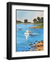 LOW TIDE-ALLAYN STEVENS-Framed Art Print