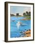 LOW TIDE-ALLAYN STEVENS-Framed Art Print