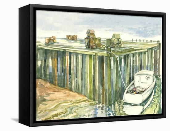 Low Tide-Gregory Gorham-Framed Stretched Canvas