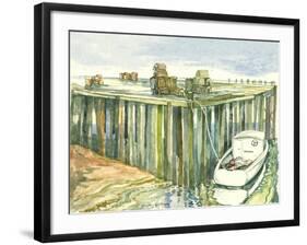 Low Tide-Gregory Gorham-Framed Art Print