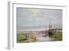 Low Water, Bosham, C.1890-John Sutton-Framed Giclee Print