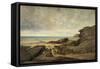 Low Water, Trebarwith Strand, Tintagel, Cornwall-James Holland-Framed Stretched Canvas