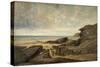 Low Water, Trebarwith Strand, Tintagel, Cornwall-James Holland-Stretched Canvas