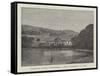Low-Wood Hotel, Windermere, Partly Destroyed by Fire-null-Framed Stretched Canvas
