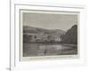 Low-Wood Hotel, Windermere, Partly Destroyed by Fire-null-Framed Giclee Print