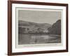 Low-Wood Hotel, Windermere, Partly Destroyed by Fire-null-Framed Giclee Print