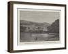 Low-Wood Hotel, Windermere, Partly Destroyed by Fire-null-Framed Giclee Print