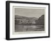 Low-Wood Hotel, Windermere, Partly Destroyed by Fire-null-Framed Giclee Print