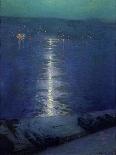 Moonlight on the River, 1919-Lowell Birge Harrison-Framed Giclee Print