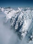 Snow-Covered Rugged Mountain Ridges-Lowell Georgia-Photographic Print