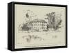 Lowell's House at Cambridge, Massachusetts-Herbert Railton-Framed Stretched Canvas