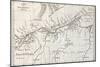 Lower Amazon Basin Old Map. Created By Erhard, Published On Le Tour Du Monde, Paris, 1867-marzolino-Mounted Art Print