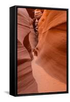 Lower Antelope Canyon, Near Page, Arizona, United States of America, North America-Gary-Framed Stretched Canvas