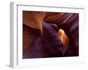 Lower Antelope Canyon Rock Formations, Arizona-Ian Shive-Framed Photographic Print