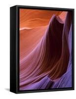 Lower Antelope Canyon Rock Formations-Ian Shive-Framed Stretched Canvas