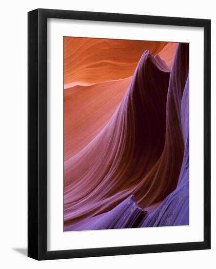 Lower Antelope Canyon Rock Formations-Ian Shive-Framed Photographic Print