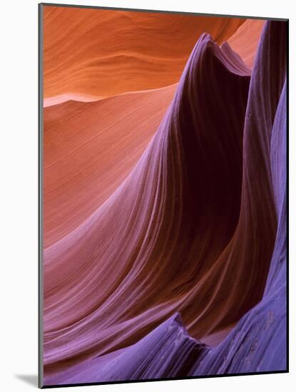 Lower Antelope Canyon Rock Formations-Ian Shive-Mounted Photographic Print