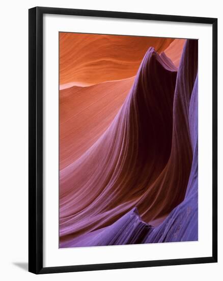 Lower Antelope Canyon Rock Formations-Ian Shive-Framed Photographic Print