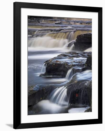 Lower Aysgarth Falls Near Hawes, Wensleydale, Yorkshire Dales National Park, Yorkshire, England, UK-Neale Clarke-Framed Photographic Print