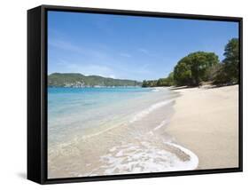 Lower Bay, Bequia, St. Vincent and the Grenadines, Windward Islands, West Indies, Caribbean-Michael DeFreitas-Framed Stretched Canvas