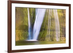 Lower Calf Creek Falls, Grand Staircase-Escalante National Monument, Utah, USA-Russ Bishop-Framed Photographic Print