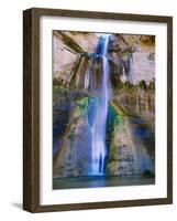 Lower Calf Creek Falls in Grand Staircase-Escalante Nat. Monument, Ut-Howie Garber-Framed Photographic Print