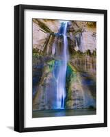 Lower Calf Creek Falls in Grand Staircase-Escalante Nat. Monument, Ut-Howie Garber-Framed Photographic Print