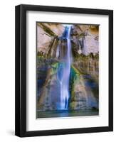 Lower Calf Creek Falls in Grand Staircase-Escalante Nat. Monument, Ut-Howie Garber-Framed Premium Photographic Print