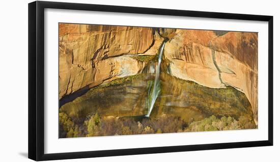 Lower Calf Creek Falls in Grand Staircase-Escalante Nm, Utah-Howie Garber-Framed Photographic Print