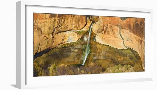 Lower Calf Creek Falls in Grand Staircase-Escalante Nm, Utah-Howie Garber-Framed Photographic Print