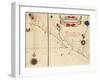 Lower California and West Coast of Mexico, Hydrographic Atlas of 1571 by Fernan Vaz Dourado-null-Framed Giclee Print