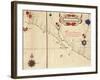 Lower California and West Coast of Mexico, Hydrographic Atlas of 1571 by Fernan Vaz Dourado-null-Framed Giclee Print