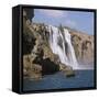 Lower Duden Falls, Antalya, Anatolia, Turkey, Asia Minor, Eurasia-Rolf Richardson-Framed Stretched Canvas