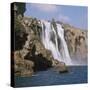 Lower Duden Falls, Antalya, Anatolia, Turkey, Asia Minor, Eurasia-Rolf Richardson-Stretched Canvas