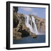 Lower Duden Falls, Antalya, Anatolia, Turkey, Asia Minor, Eurasia-Rolf Richardson-Framed Photographic Print