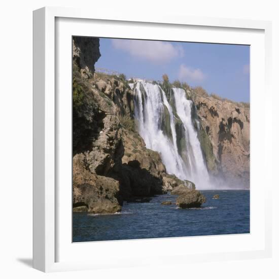 Lower Duden Falls, Antalya, Anatolia, Turkey, Asia Minor, Eurasia-Rolf Richardson-Framed Photographic Print