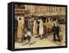 Lower East Side, C.1930-Robert C. Spencer-Framed Stretched Canvas