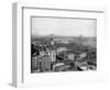 Lower East Side Neighborhood and Brooklyn Bridge-J.S. Johnston-Framed Photographic Print