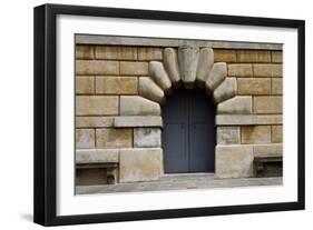 Lower Entrance of Villa Dei Vescovi, Luvigliano Di Torreglia, Veneto, Italy, 16th Century-null-Framed Giclee Print