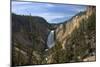 Lower Falls from Red Rock Point, Yellowstone Nat'l Pk, UNESCO Site, Wyoming, USA-Peter Barritt-Mounted Photographic Print
