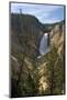 Lower Falls from Red Rock Point, Yellowstone Nat'l Pk, UNESCO Site, Wyoming, USA-Peter Barritt-Mounted Photographic Print