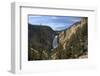 Lower Falls from Red Rock Point, Yellowstone Nat'l Pk, UNESCO Site, Wyoming, USA-Peter Barritt-Framed Premium Photographic Print