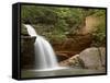 Lower Falls, Hocking Hills State Park, Ohio, United States of America, North America-null-Framed Stretched Canvas