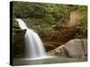 Lower Falls, Hocking Hills State Park, Ohio, United States of America, North America-null-Stretched Canvas