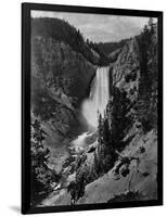 Lower Falls in the Grand Canyon of the Yellowstone-null-Framed Photographic Print