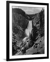 Lower Falls in the Grand Canyon of the Yellowstone-null-Framed Photographic Print