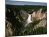 Lower Falls in Yellowstone National Park-Dean Conger-Mounted Photographic Print