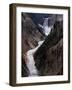 Lower Falls of the Yellowstone River, Yellowstone National Park, Wyoming, USA-Dee Ann Pederson-Framed Photographic Print